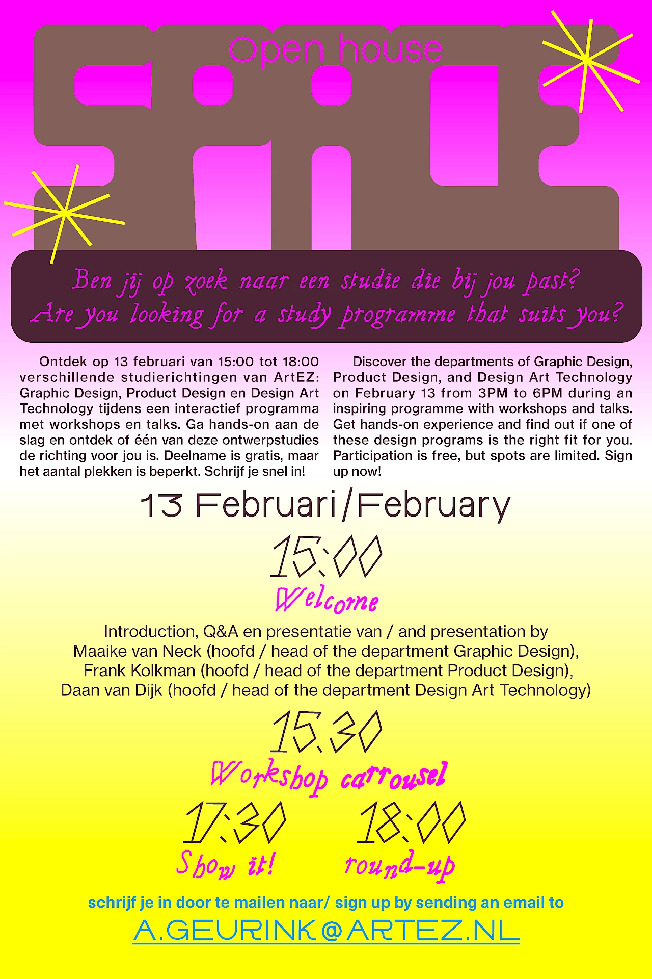 Open House: Space (ArtEZ) 