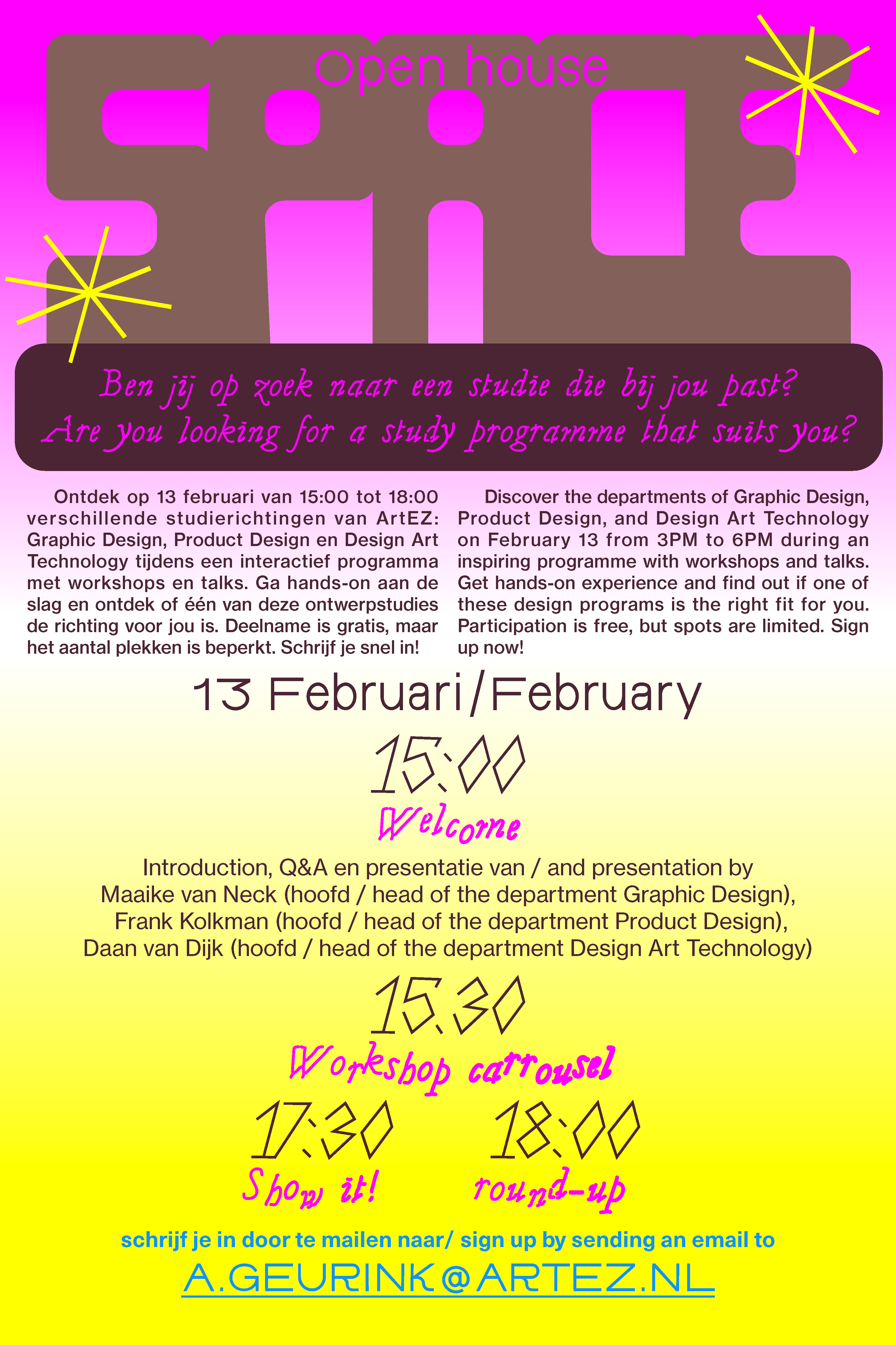 Open House: Space (ArtEZ) 